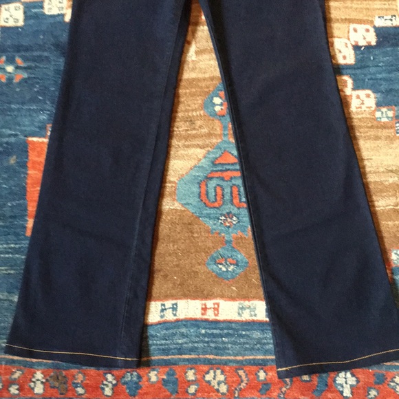 David Kahn Jeans Dark Wash Boot Cut Flare Size 4 Y2K - Picture 3 of 11